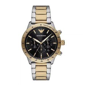 FX04910B NWT Emporio Armani Fashion Men's Quartz Steel Authentic Watch